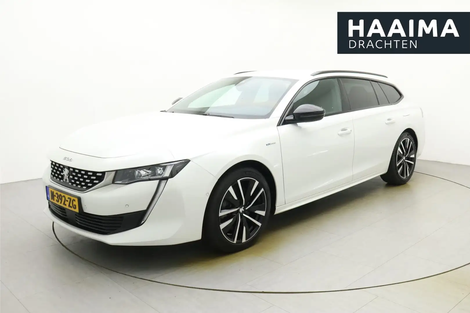 Peugeot 508 SW 1.6 HYbrid GT 225pk | 18" LM Velgen | Camera | Blanco - 1