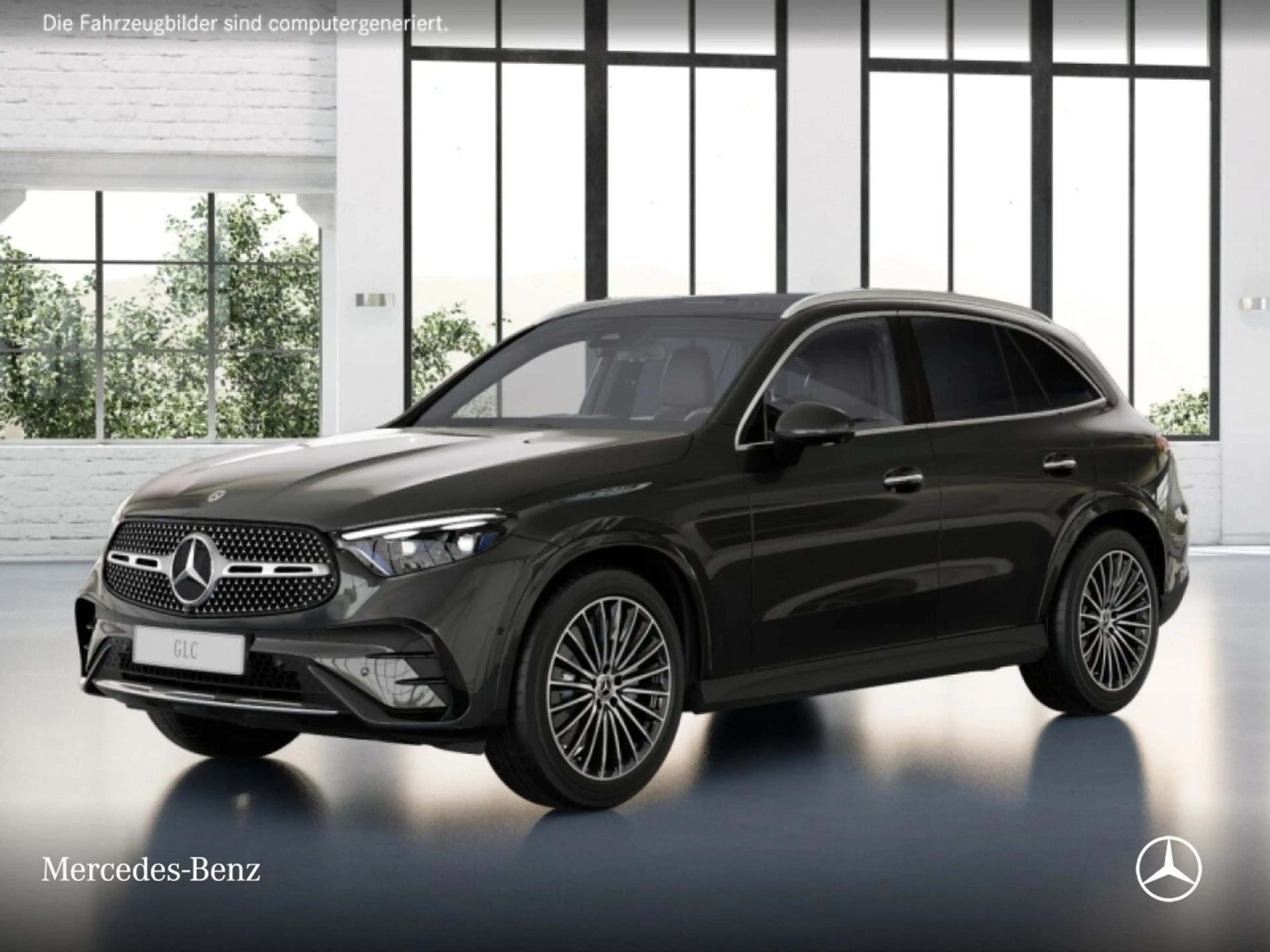 Mercedes-Benz GLC 200 4M AMG+PANO+360+AHK+TOTW+KEYLESS+9G — photo 12