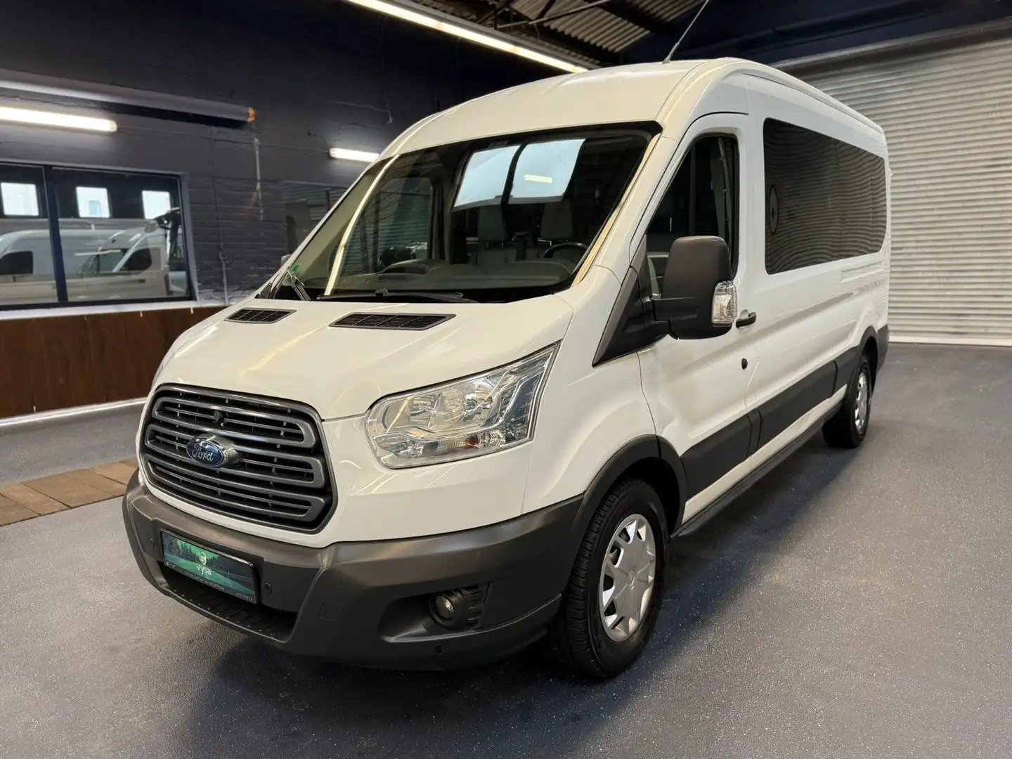 Ford Transit Behindertengerecht Rollstuhl 9 Sitze TOP Bianco - 2