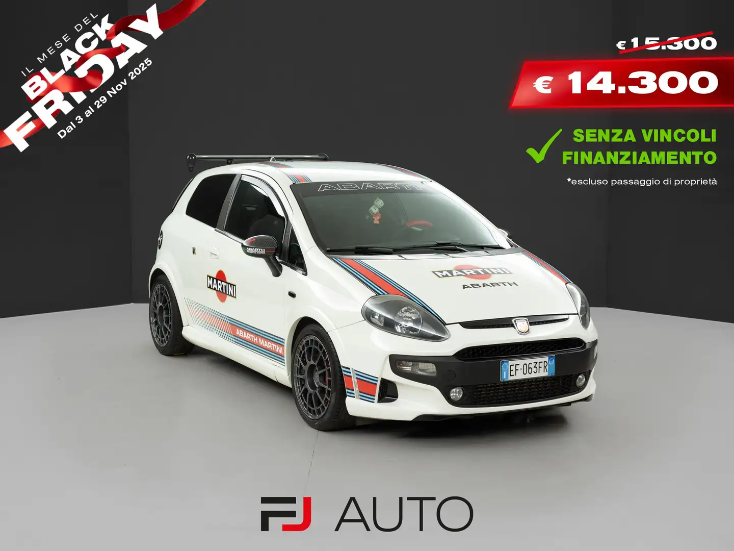 Abarth Punto EVO 1.4 16v Turbo MultiAir 165cv Wit - 1