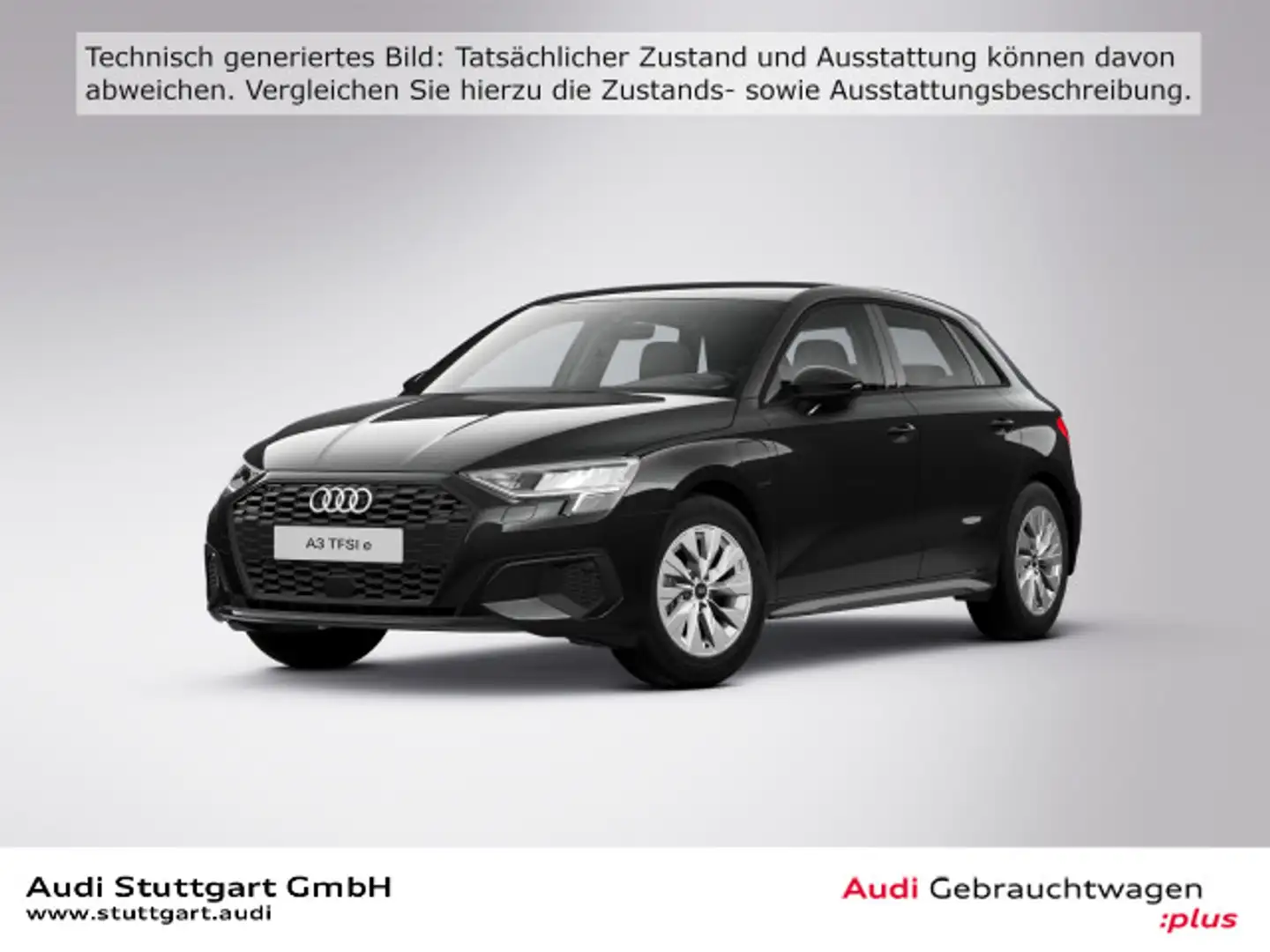 Audi A3 40 TFSI e virtCo Parklenk Spurhalte Schwarz - 1