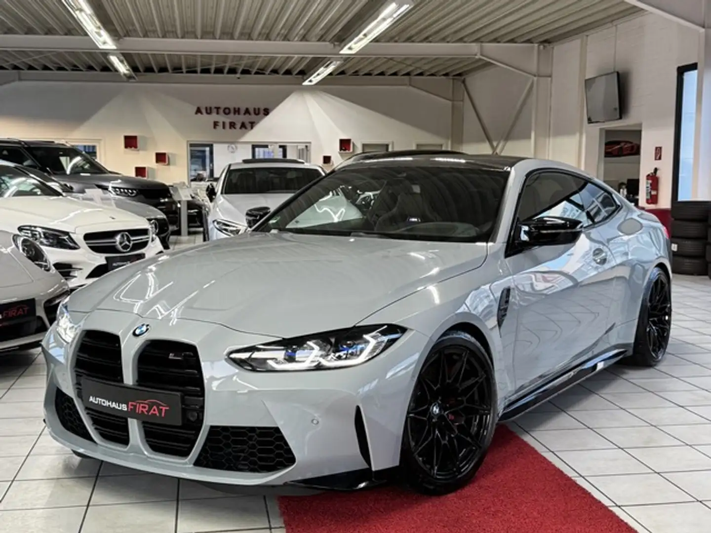 BMW M4 Competition Carbon Schalensitze Grau - 2