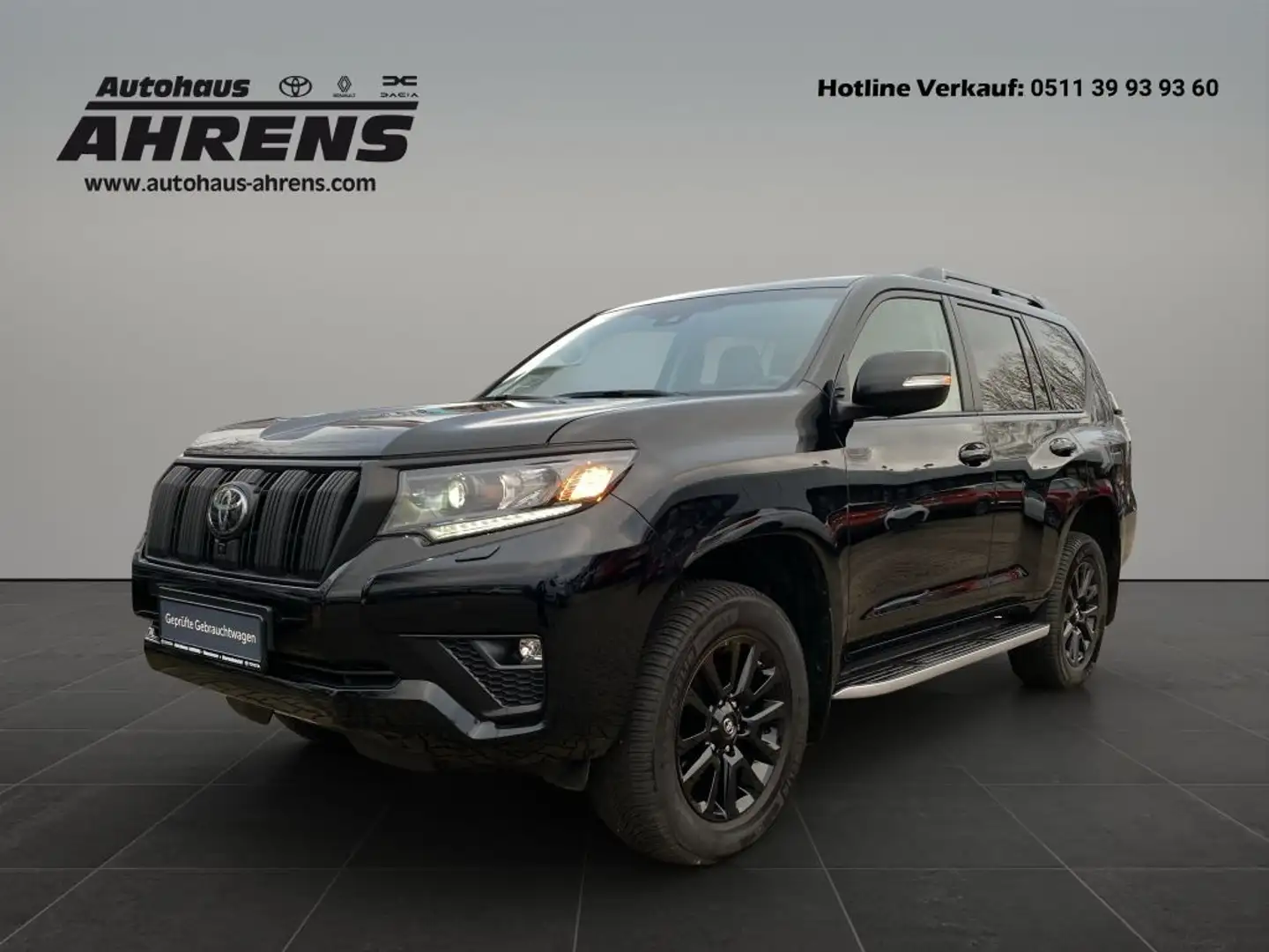 Toyota Land Cruiser 2.8 D-4D Automatik TEC-Edition Noir - 1