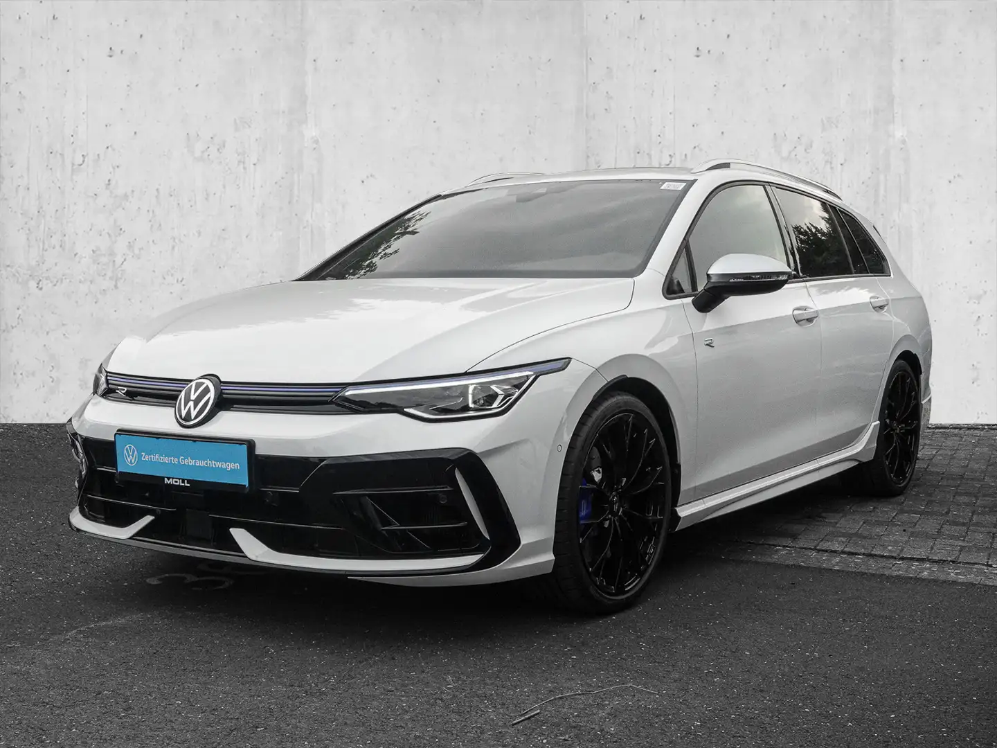 Volkswagen Golf Variant 2.0 TSI DSG R MATRIX ACC AHK AUT Weiß - 2