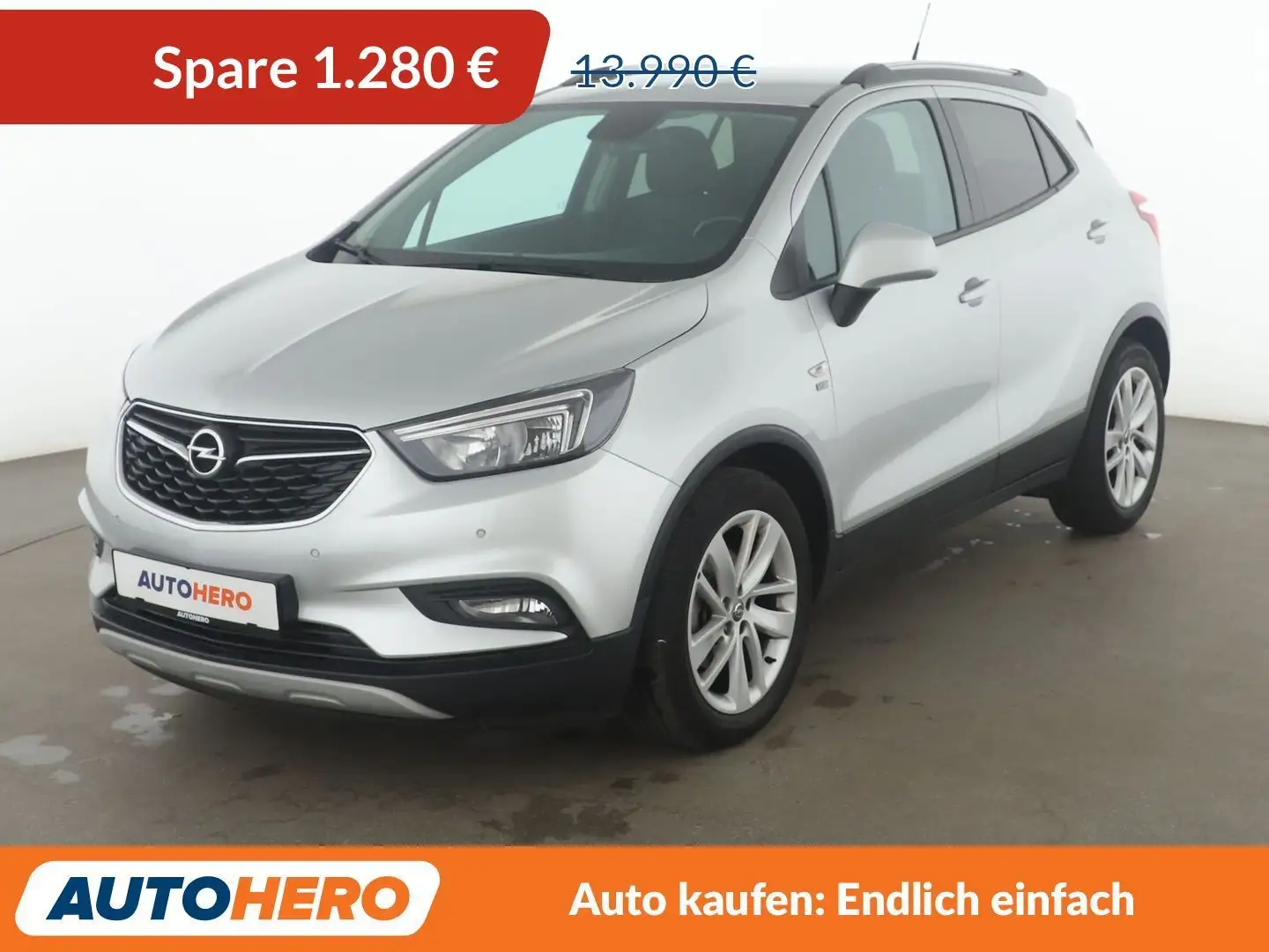 Opel Mokka X 1.4 Turbo 120 Jahre Start/Stop*NAVI*TEMPO*PDC* Grau - 1