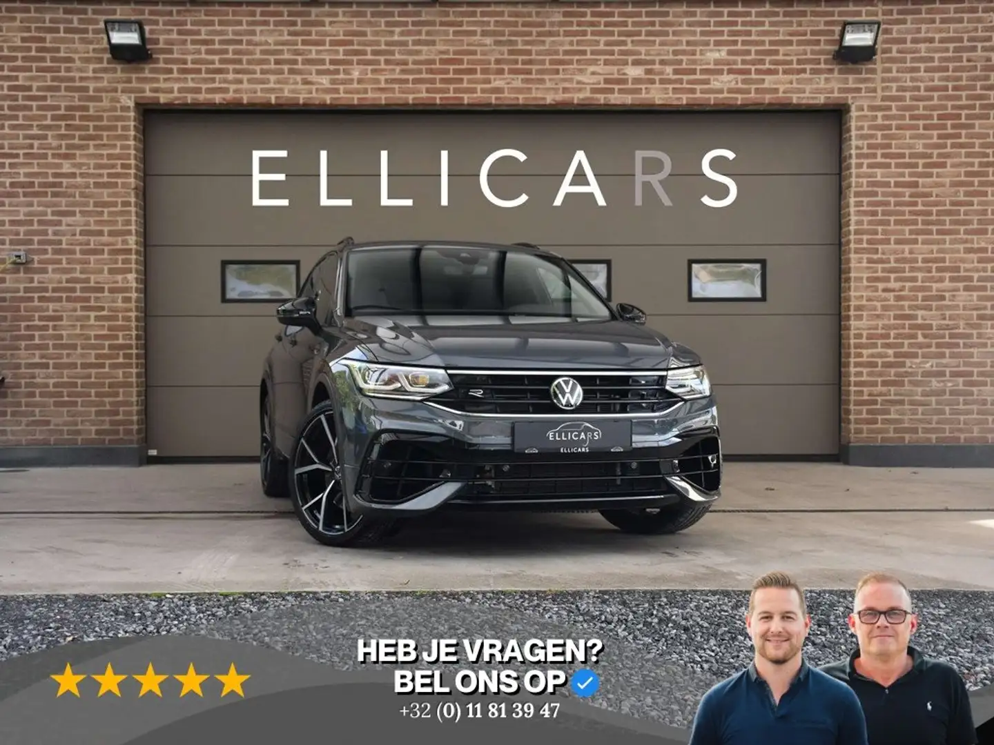 Volkswagen Tiguan R 2.0 TSI DSG 4 MOTION / SCHUIFDAK / CARPLAY / CAM Grigio - 1
