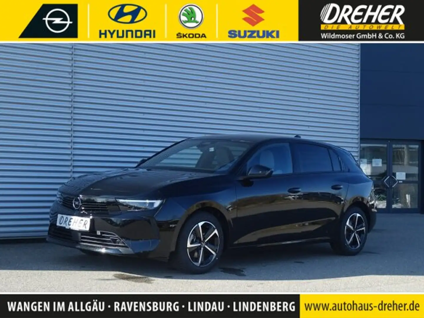 Opel Astra Edition Klima./Navi/Lenkradheiz/Sitzheiz LED/BC Schwarz - 1