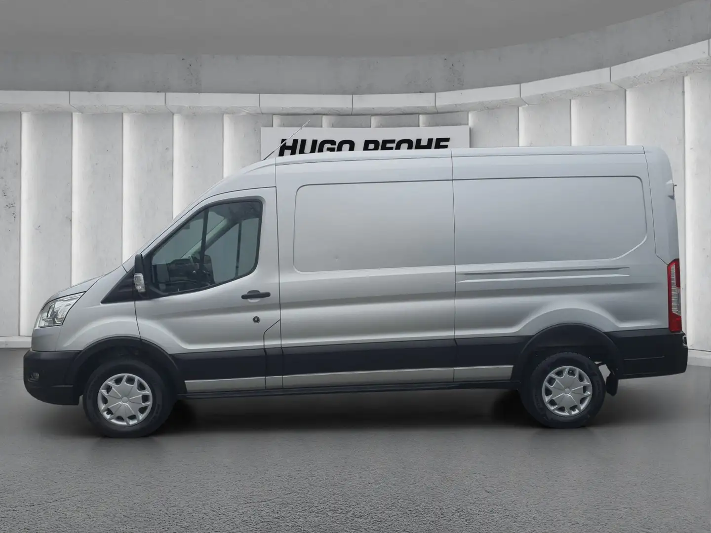 Ford Transit Trend Kasten 350 L3H2 2.0 TDCi | AHK | RFK Plateado - 2