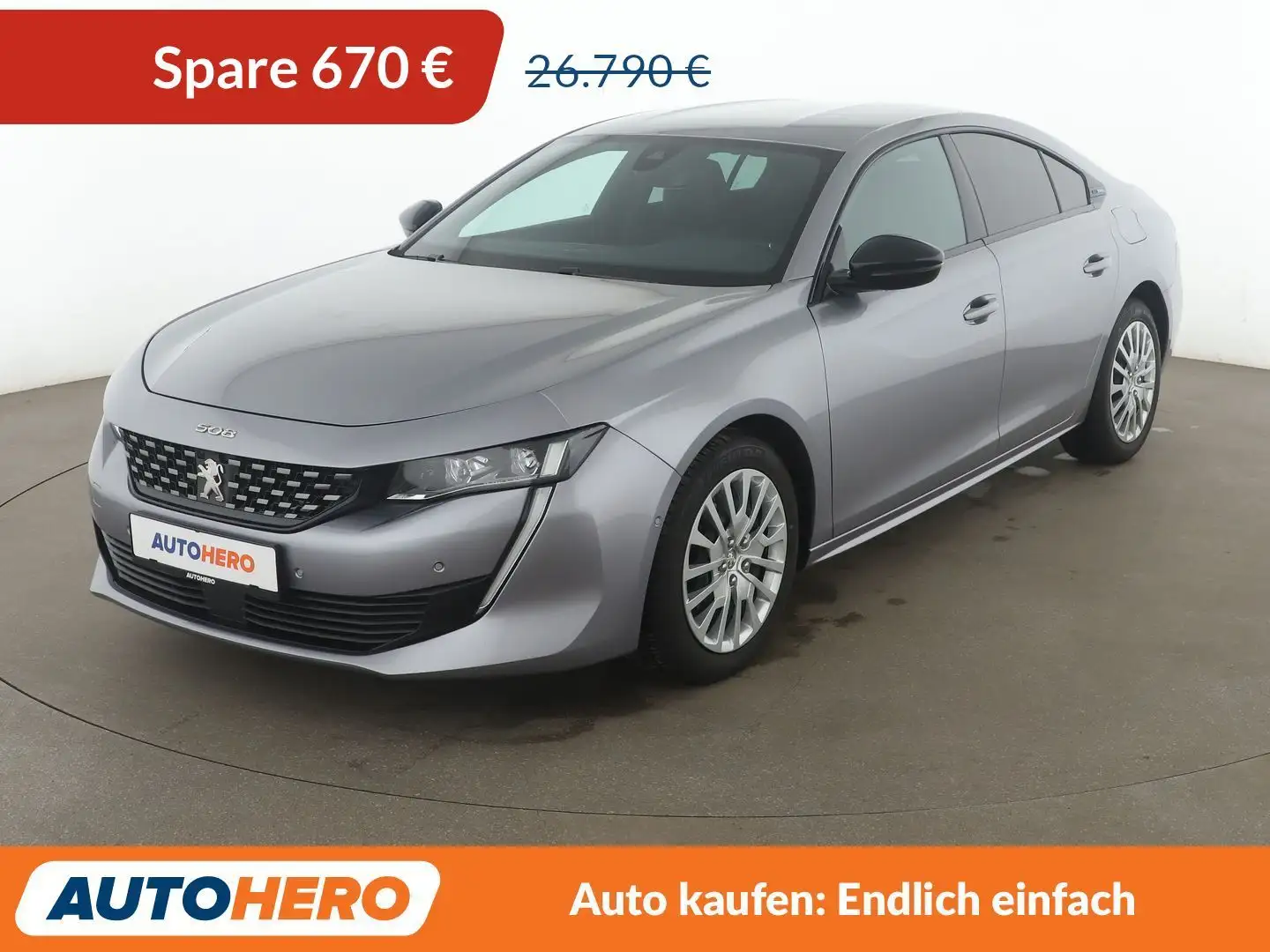 Peugeot 508 1.6 Hybrid 225 GT Aut*NAVI*LED*TEMPO*CAM*PDC*SHZ* Grau - 1