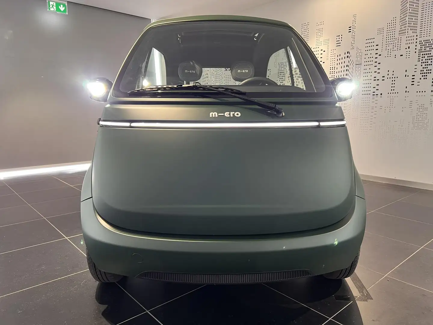 Micro Microlino COMPETIZIONE 10.5 kWh 100% ELEKTRISCH UNIEK EYECAT Groen - 2