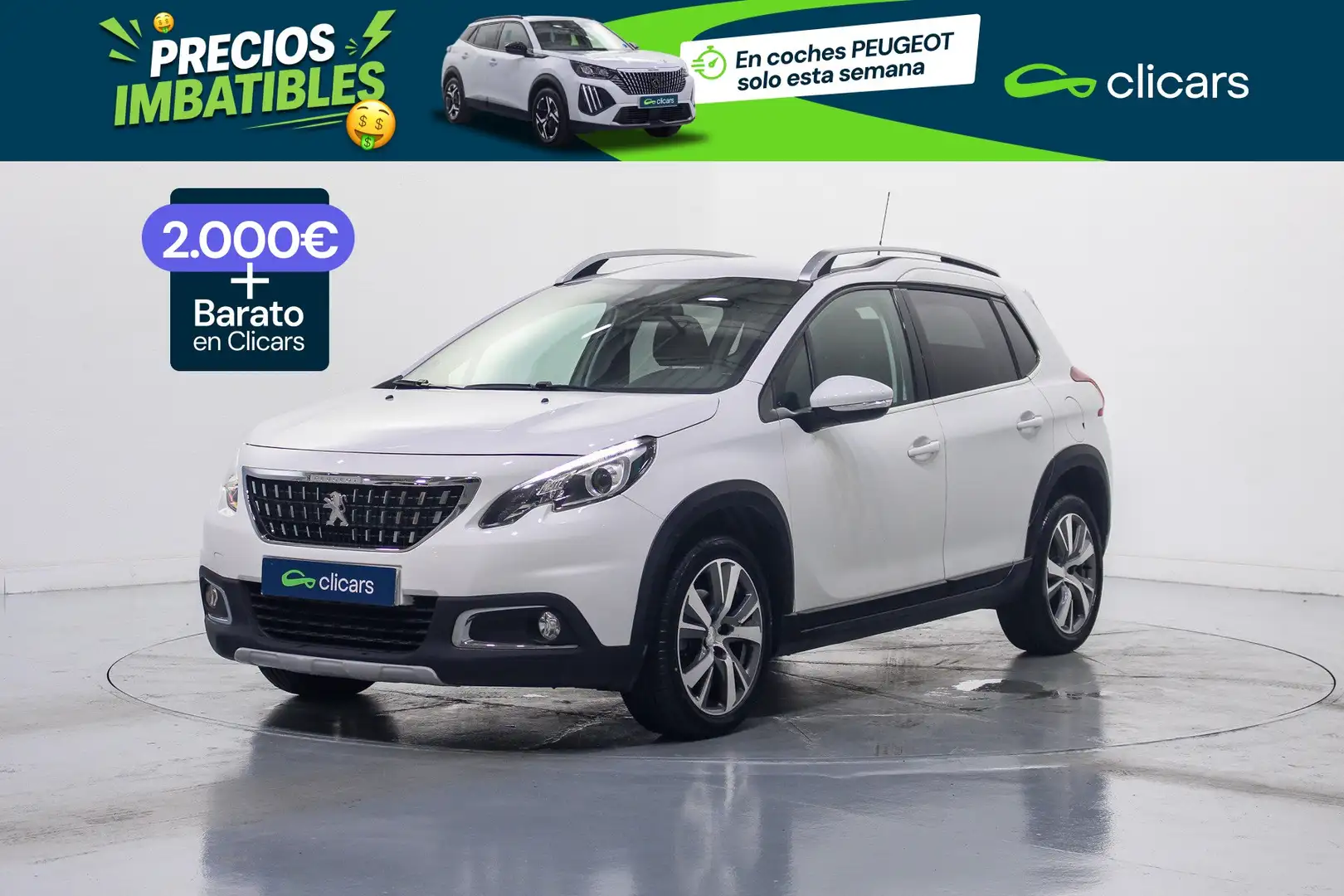 Peugeot 2008 1.2 PureTech S&S Allure EAT6 110 Blanco - 1