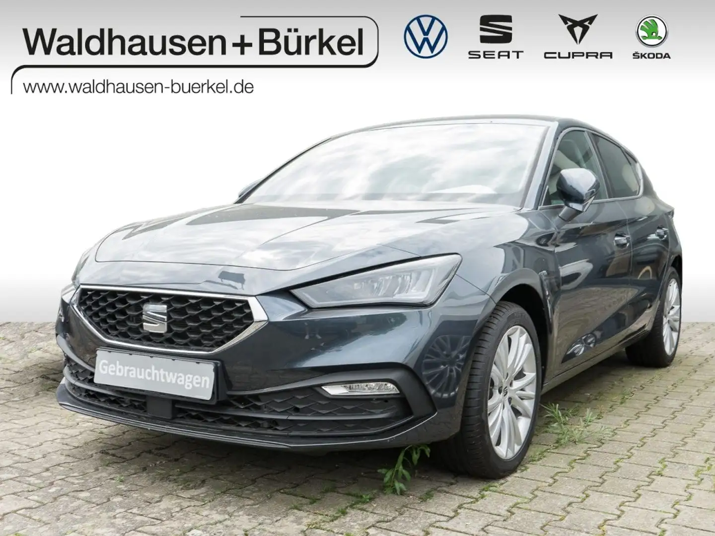 SEAT Leon Style DSG 2.0 TDI+FULL Link+LED Klima Gris - 1