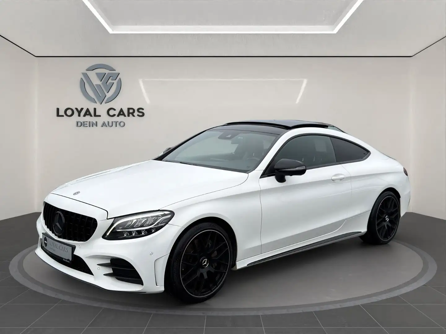 Mercedes-Benz C 300 Coupe*AMG*PANO*MEMORY*360*Ambiente*LED*Tot Alb - 1