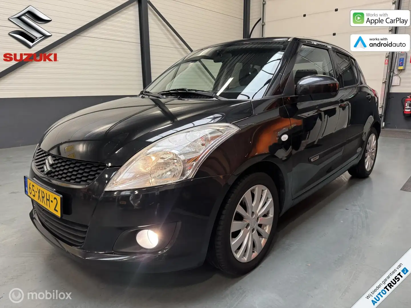 Suzuki Swift 1.2 Exclusive Carplay|Clima|Cruise|NL-Auto! Noir - 1