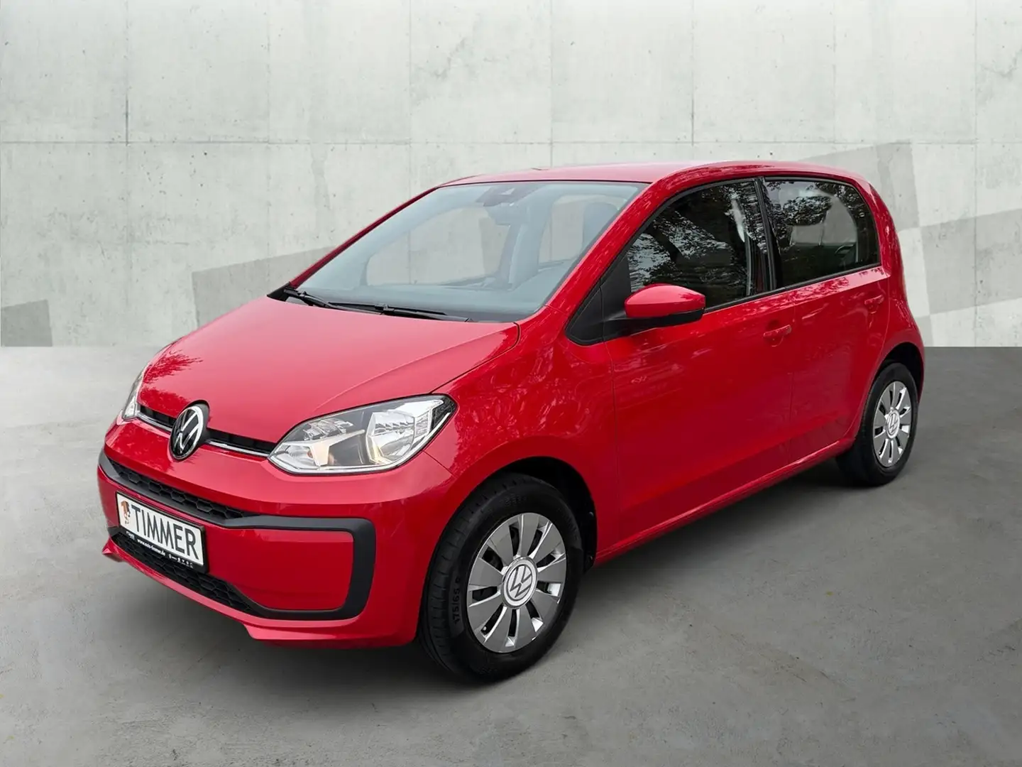 Volkswagen up! 1.0 MOVE! *4-TÜR *RKAM *KLIMA *DAB+ * Rot - 2