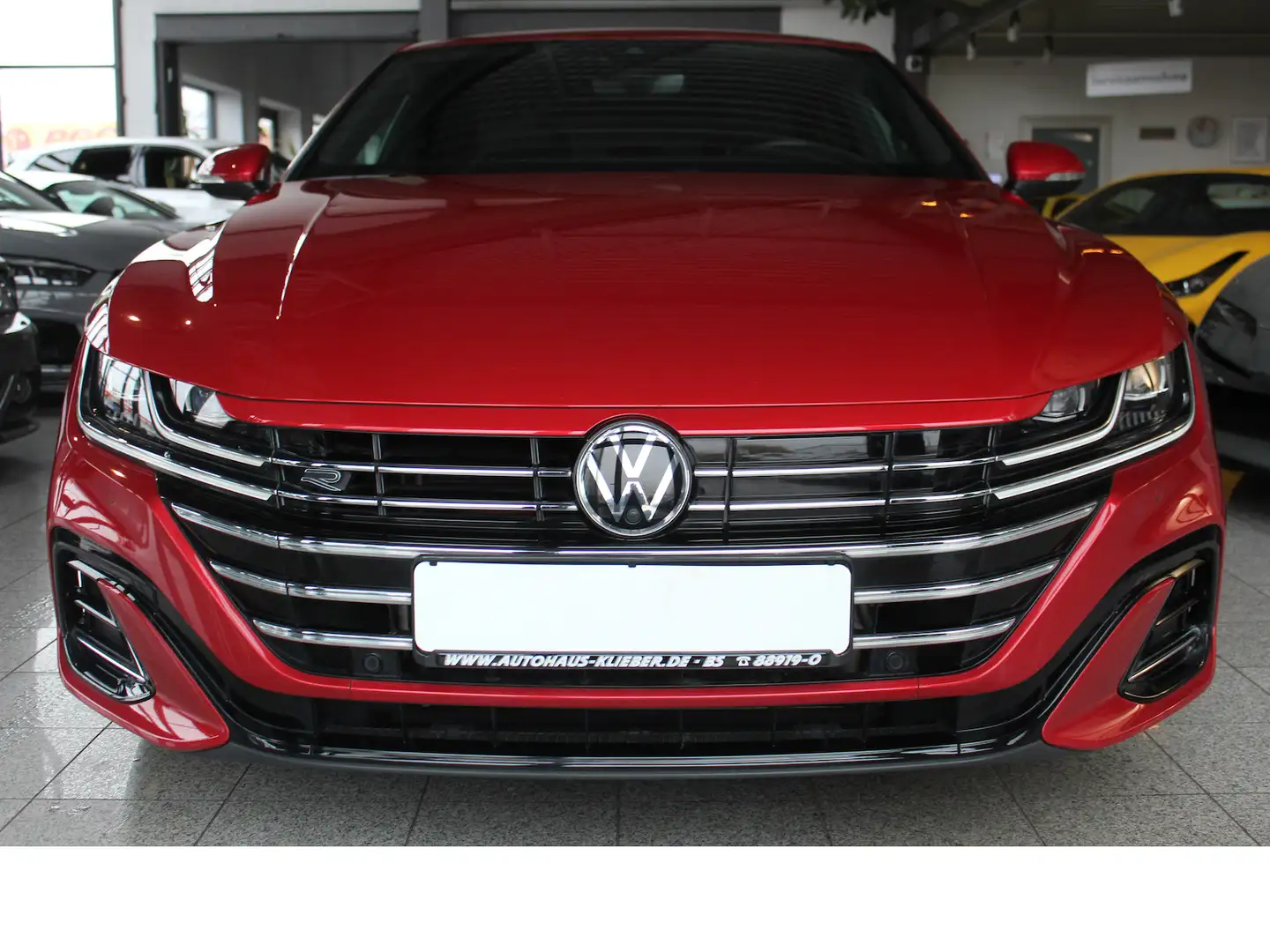 Volkswagen Arteon 1.4 eTSI DSG R-Line H-UP*360°*NAV*KEY*ACC Rouge - 2