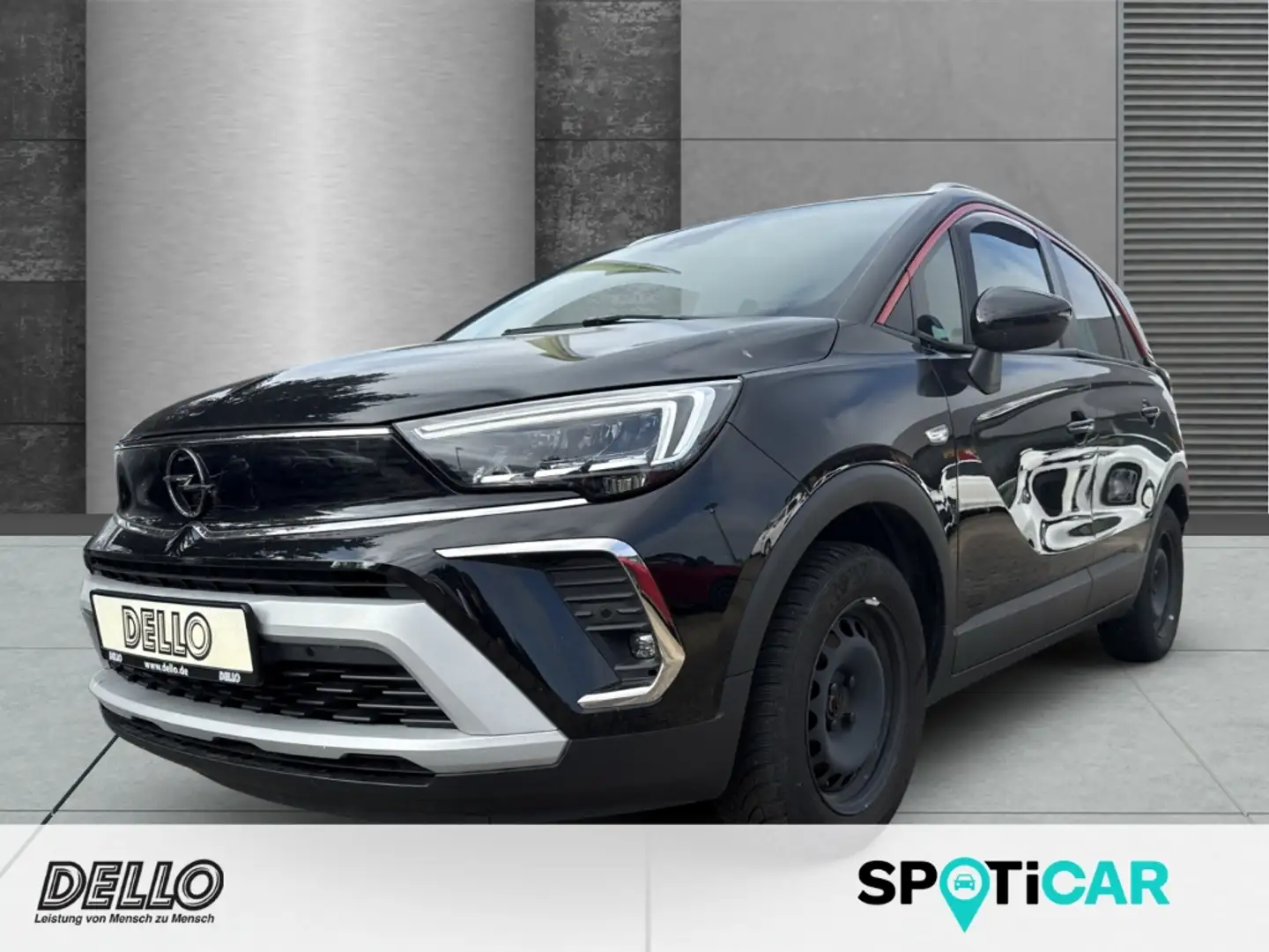 Opel Crossland GS Line Turbo Navi-Pro Rückfahrkam. LenkradHZG SHZ Noir - 1