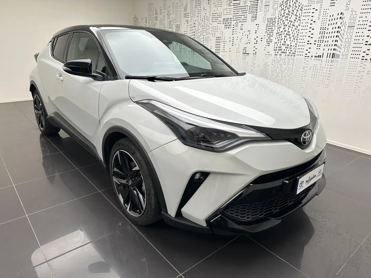 Toyota C-HR C-HR 1.8h GR Sport e-cvt Bianco - 2