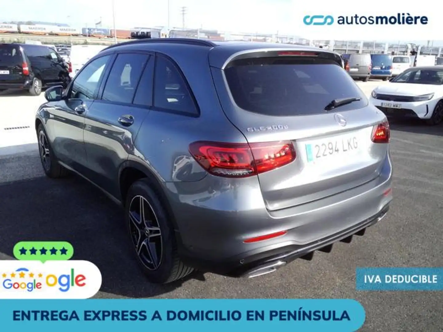 Mercedes-Benz GLC 200 200d 4Matic 9G-Tronic Gris - 2