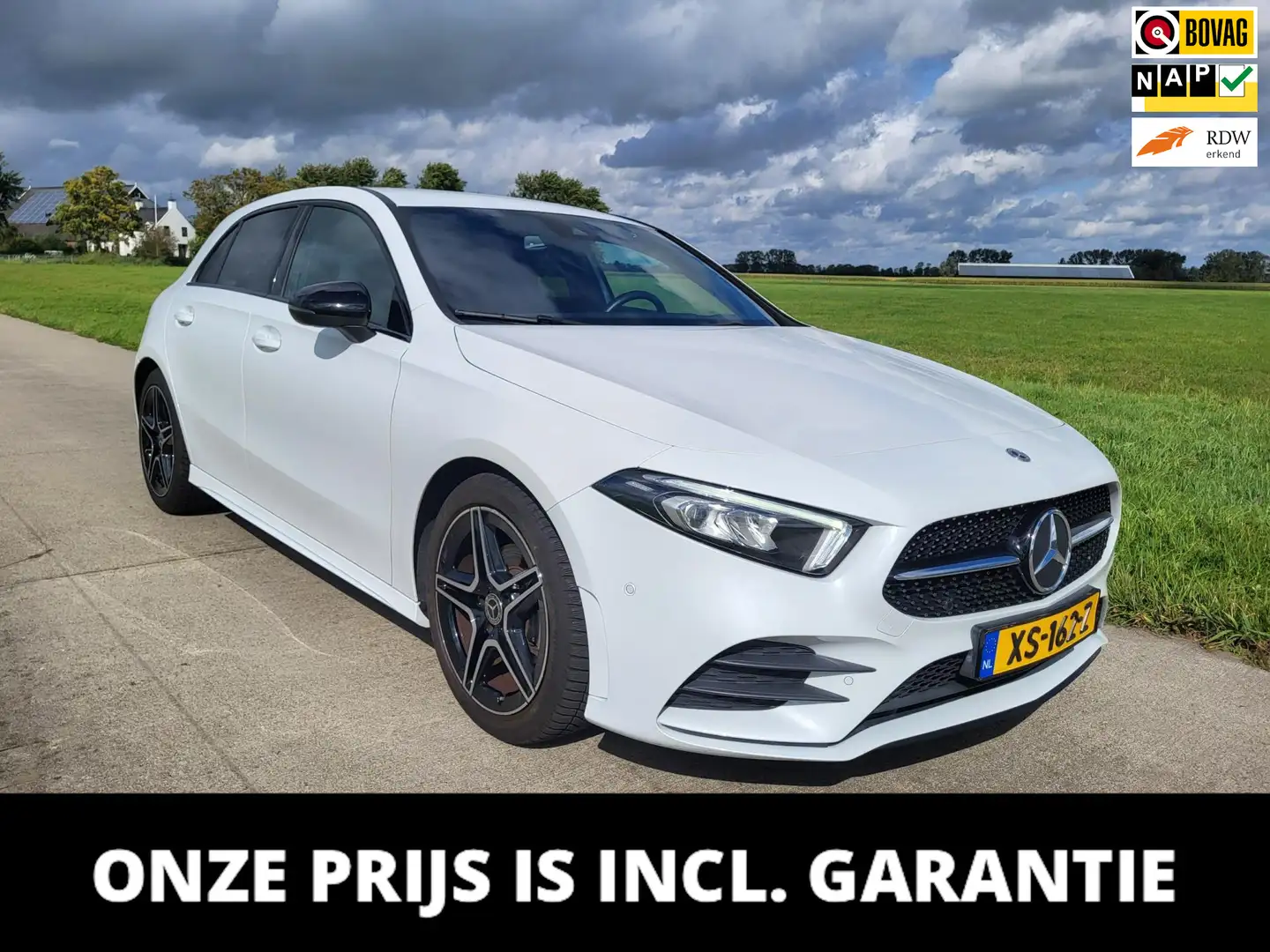Mercedes-Benz A-klasse AMG Night Upgrade 5drs automaat 139.315km Blanc - 1