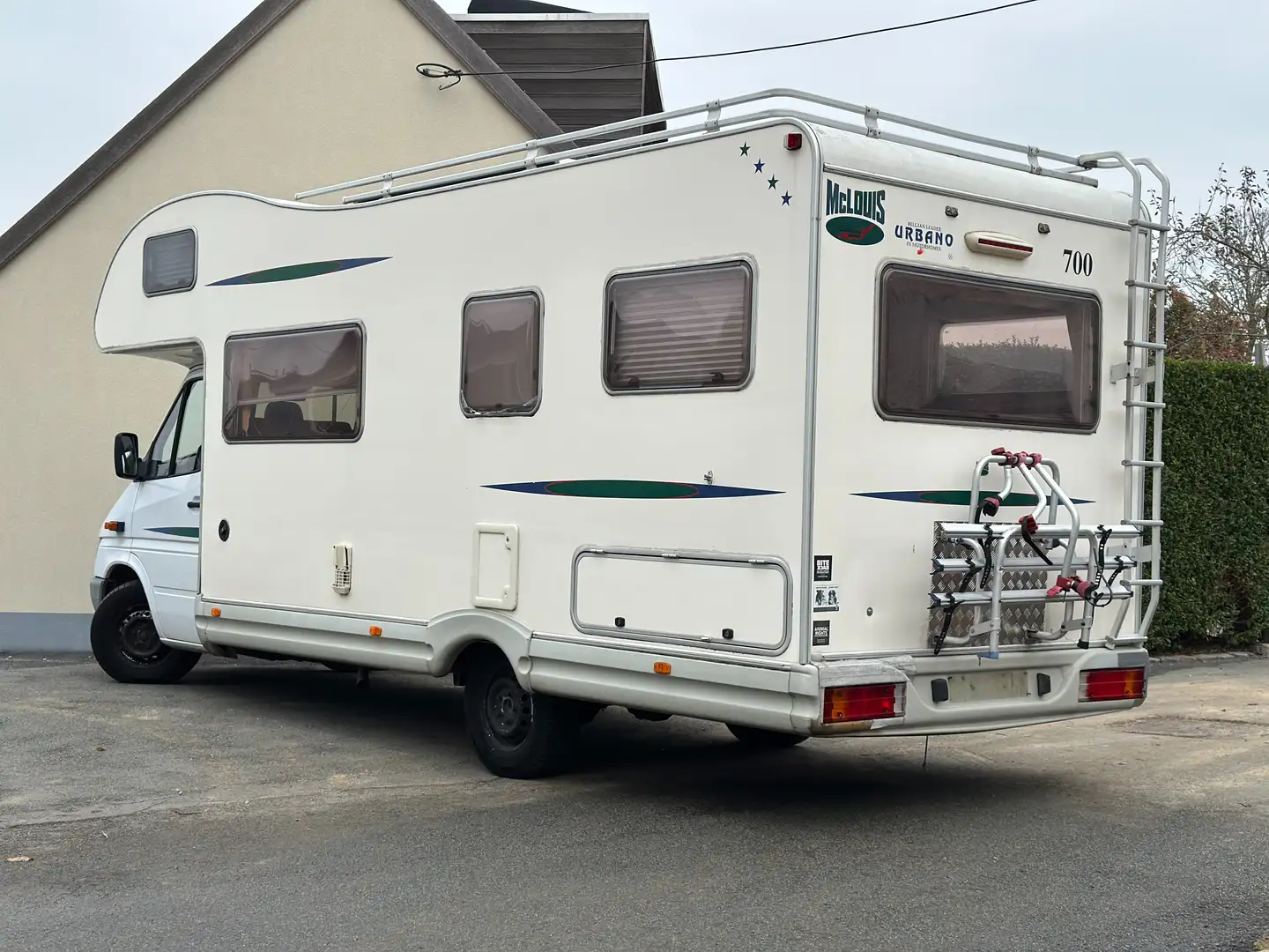 McLouis Mobilehome/Camper 6 zitplaatsen Mercedes 316 Wit - 2