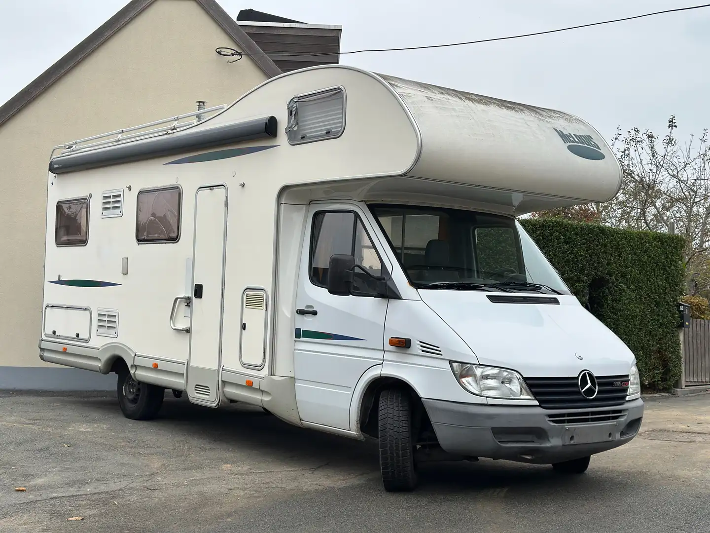 McLouis Mobilehome/Camper 6 zitplaatsen Mercedes 316 Wit - 1