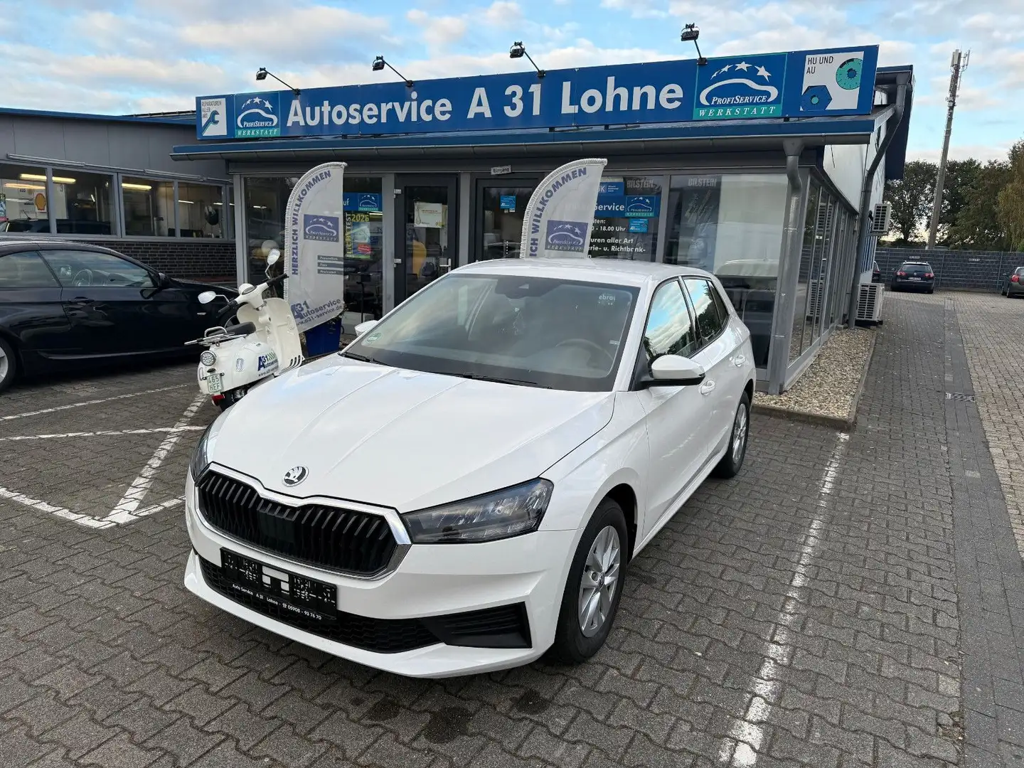 Skoda Fabia Ambition Weiß - 1