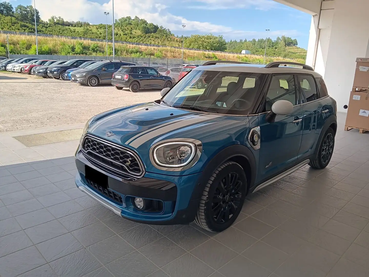 MINI Countryman SE All4 Mini Countryman 1.5 Cooper SE Hype all4 auto Niebieski - 1