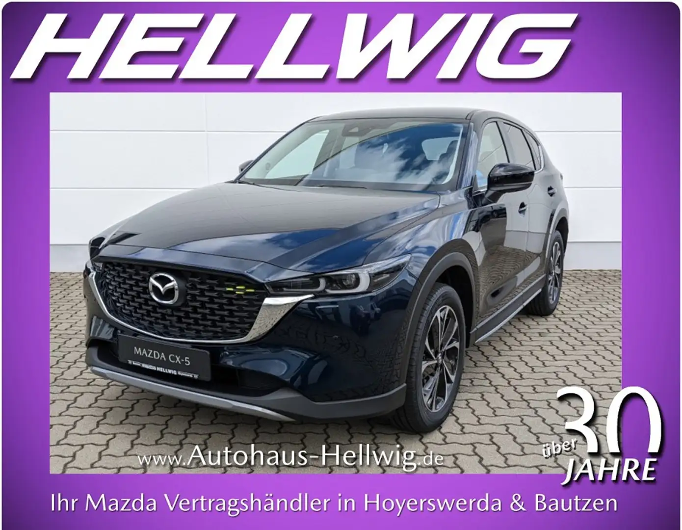 Mazda CX-5 2.0l NEWGROUND AWD Automatik 1.Hand Blau - 1