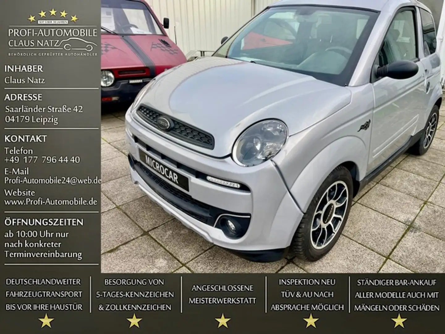 Microcar M.Go DCI*45 KM H*LIEFERUNG MÖGLICH* Argent - 1