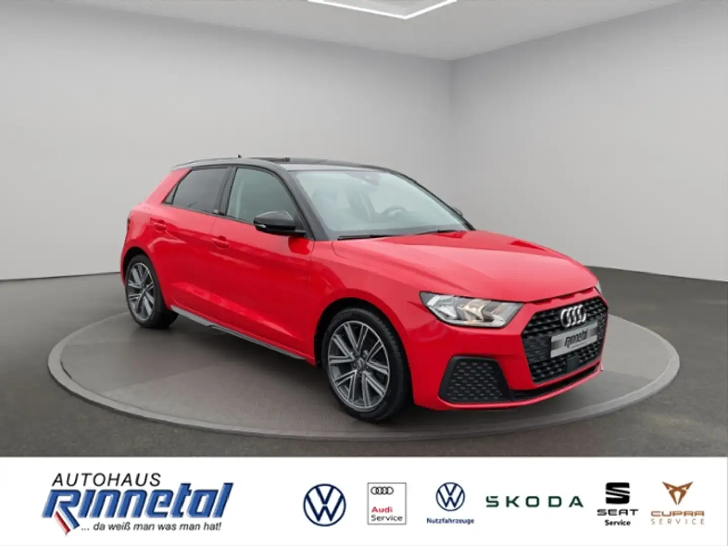 Audi A1 Sportback 30 TFSI KLIMAAUT+PDC+SITZHZG+MMI PLUS+S Rood - 2