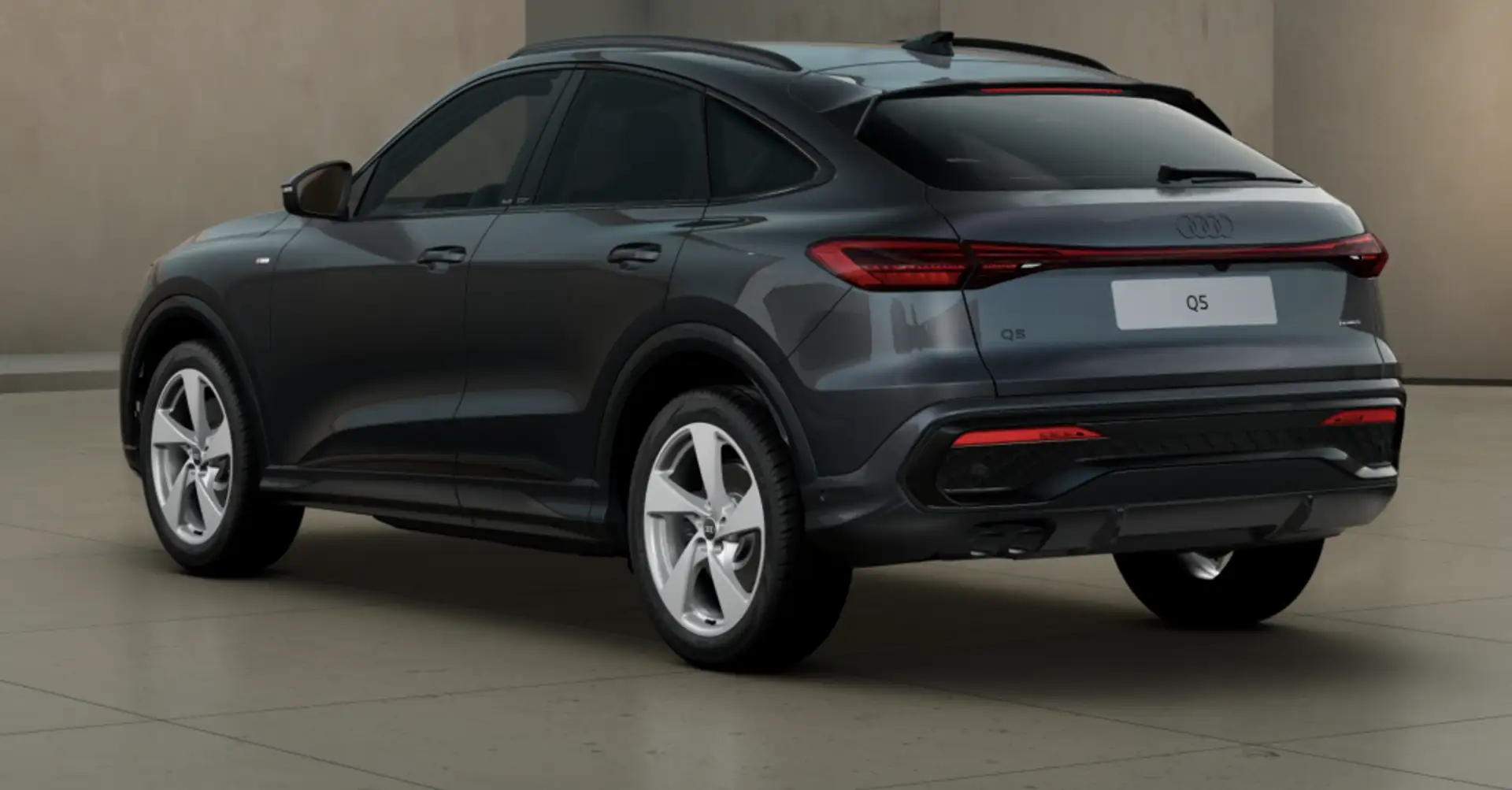 Audi Q5 Sportback 2.0TDI quattro S line S tronic 150kW Gris - 2