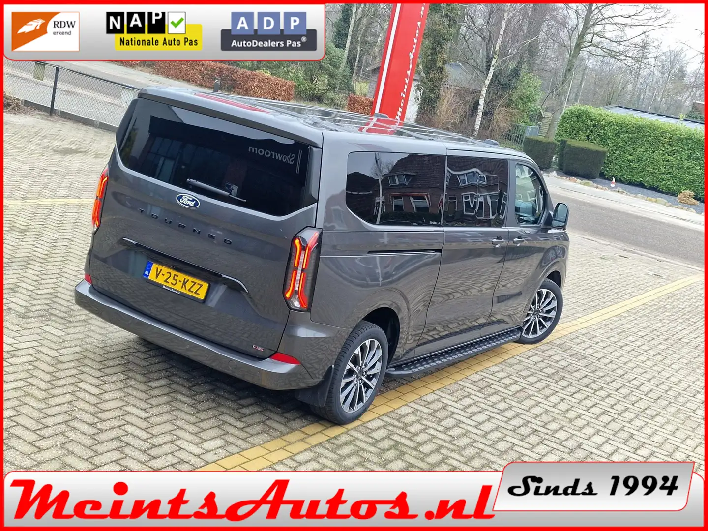 Ford Tourneo Custom Transit Titanium Exclusive 2.0 TDCI 170pk, 5 Jaar Grijs - 2