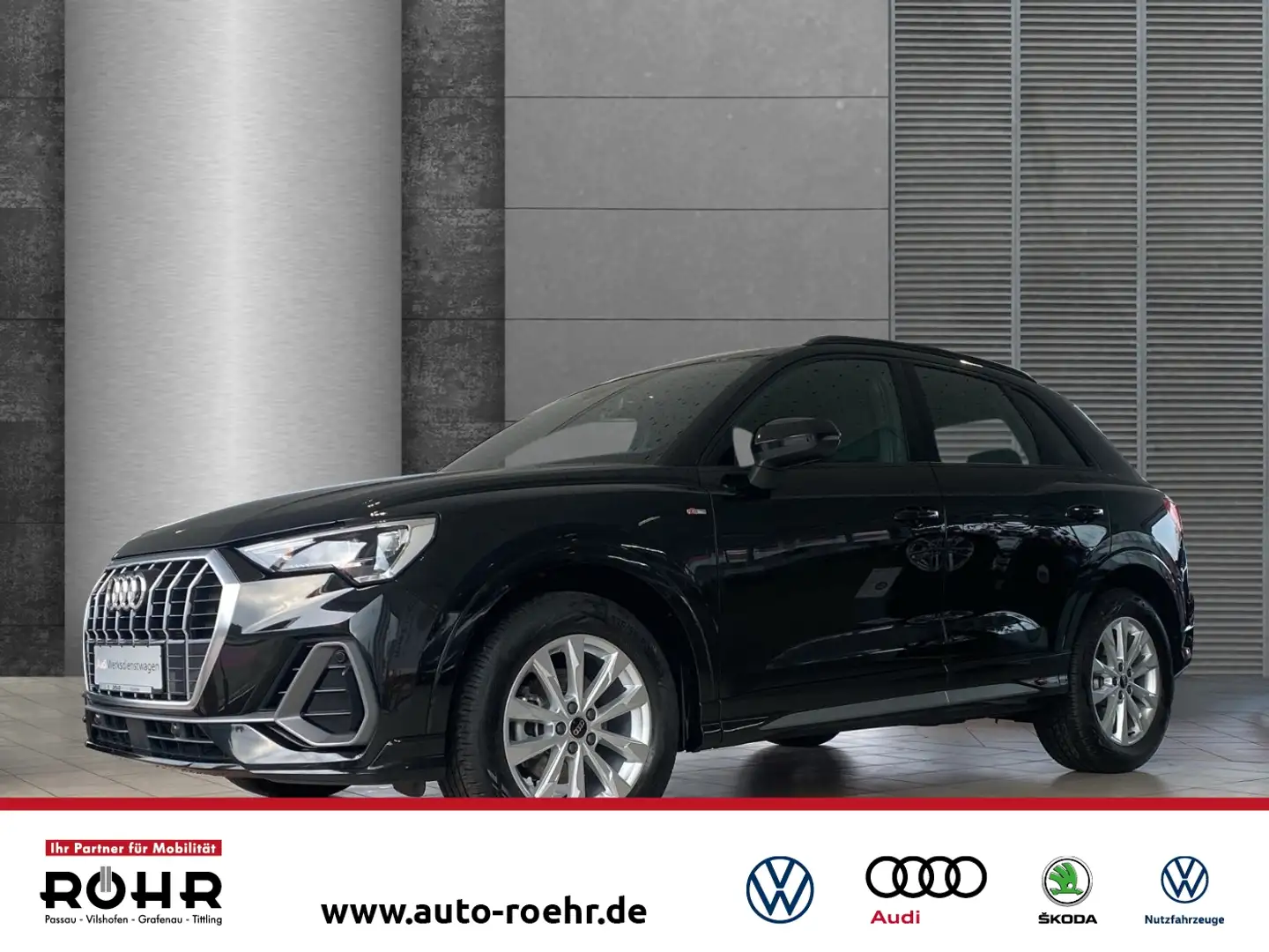 Audi Q3 S line (NAVI.PDC.SHZ.GRA.DAB.virtual cockpit plus) Schwarz - 1