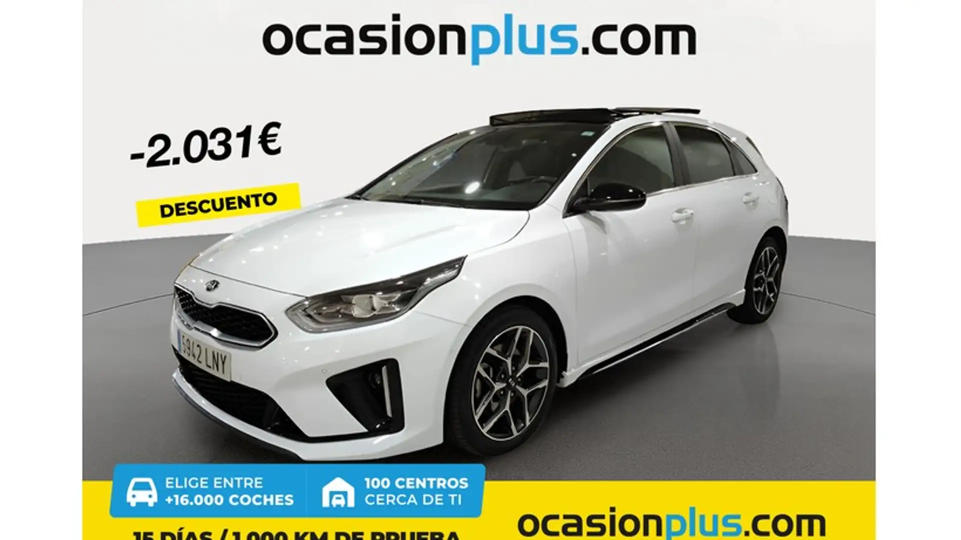 Kia Ceed / cee'd 1.5 MHEV GT Line DCT 160 Blanco - 1