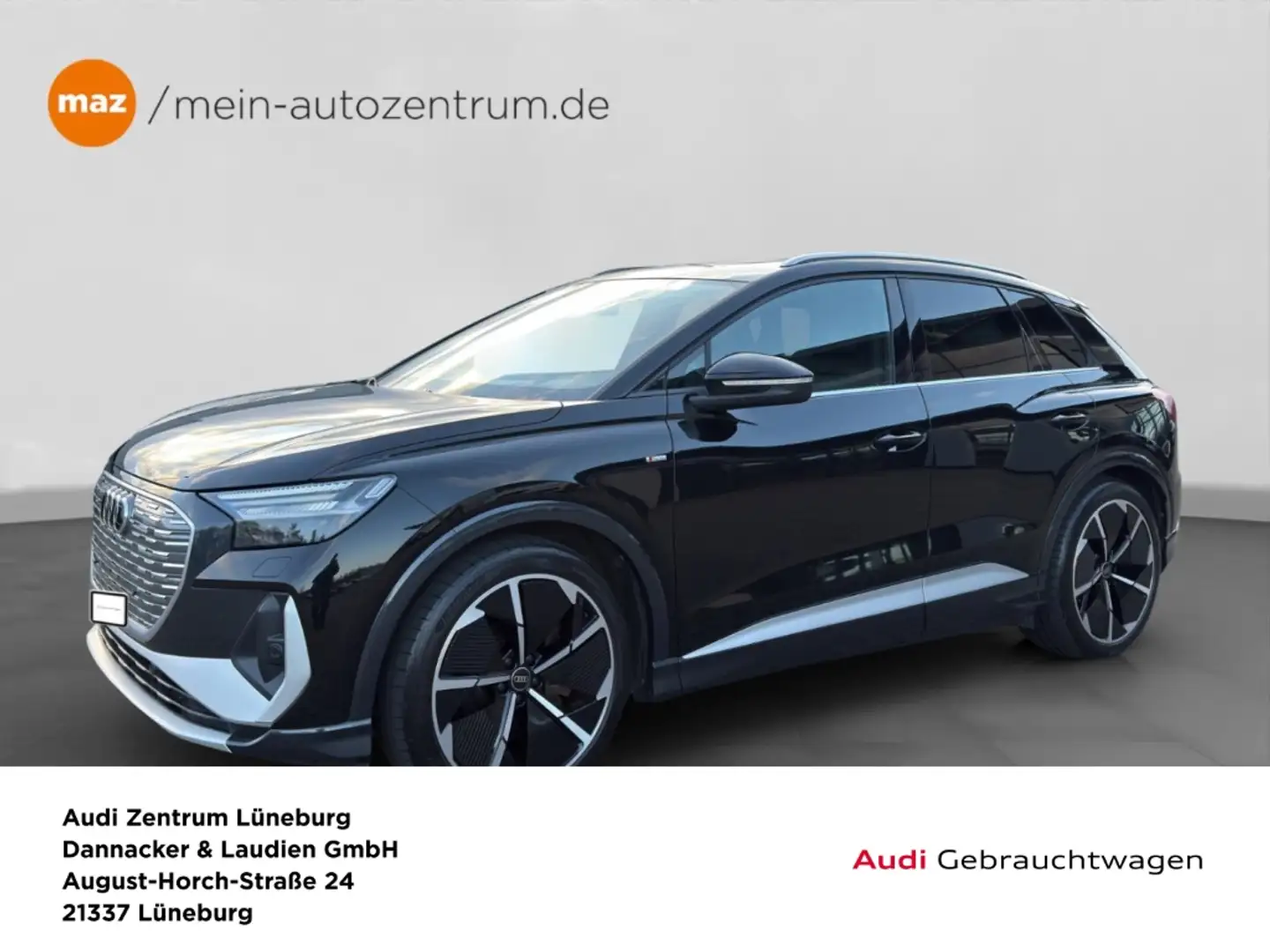 Audi Q4 e-tron 50 quattro Alu Matrix-LED Pano S-line Navi Kamera Schwarz - 1