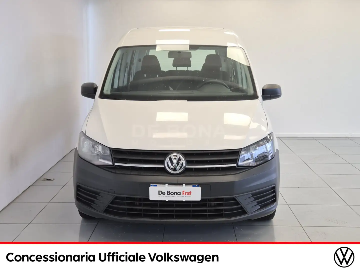 Volkswagen Caddy 2.0 tdi 102cv kombi business e6 Bianco - 2