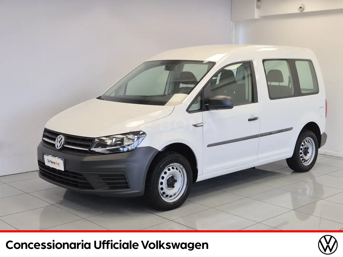 Volkswagen Caddy 2.0 tdi 102cv kombi business e6 Bianco - 1