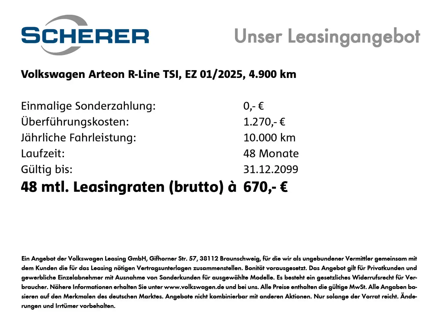 Volkswagen Arteon R-Line TSI 7-Gang DSG/360° KANERA/HARMANN Negro - 2