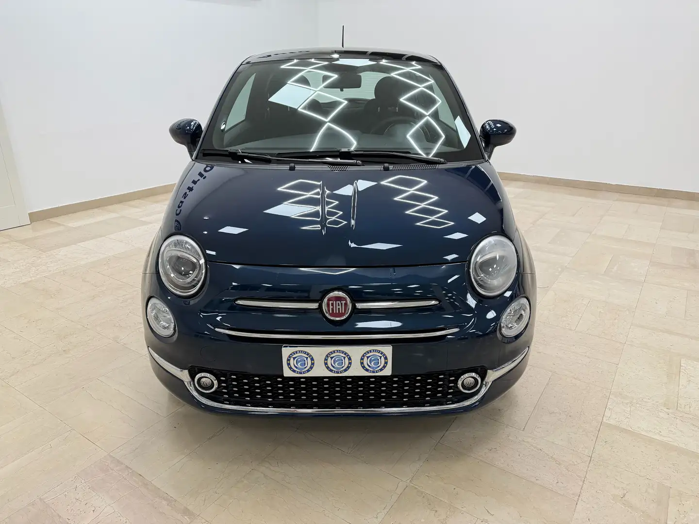 Fiat 500 1.0 hybrid Dolcevita 70cv Blauw - 2