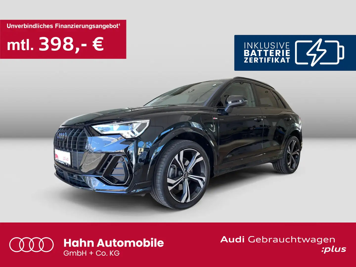 Audi Q3 45TFSIe S-tronic S-line LED Virtual Carplay Noir - 1