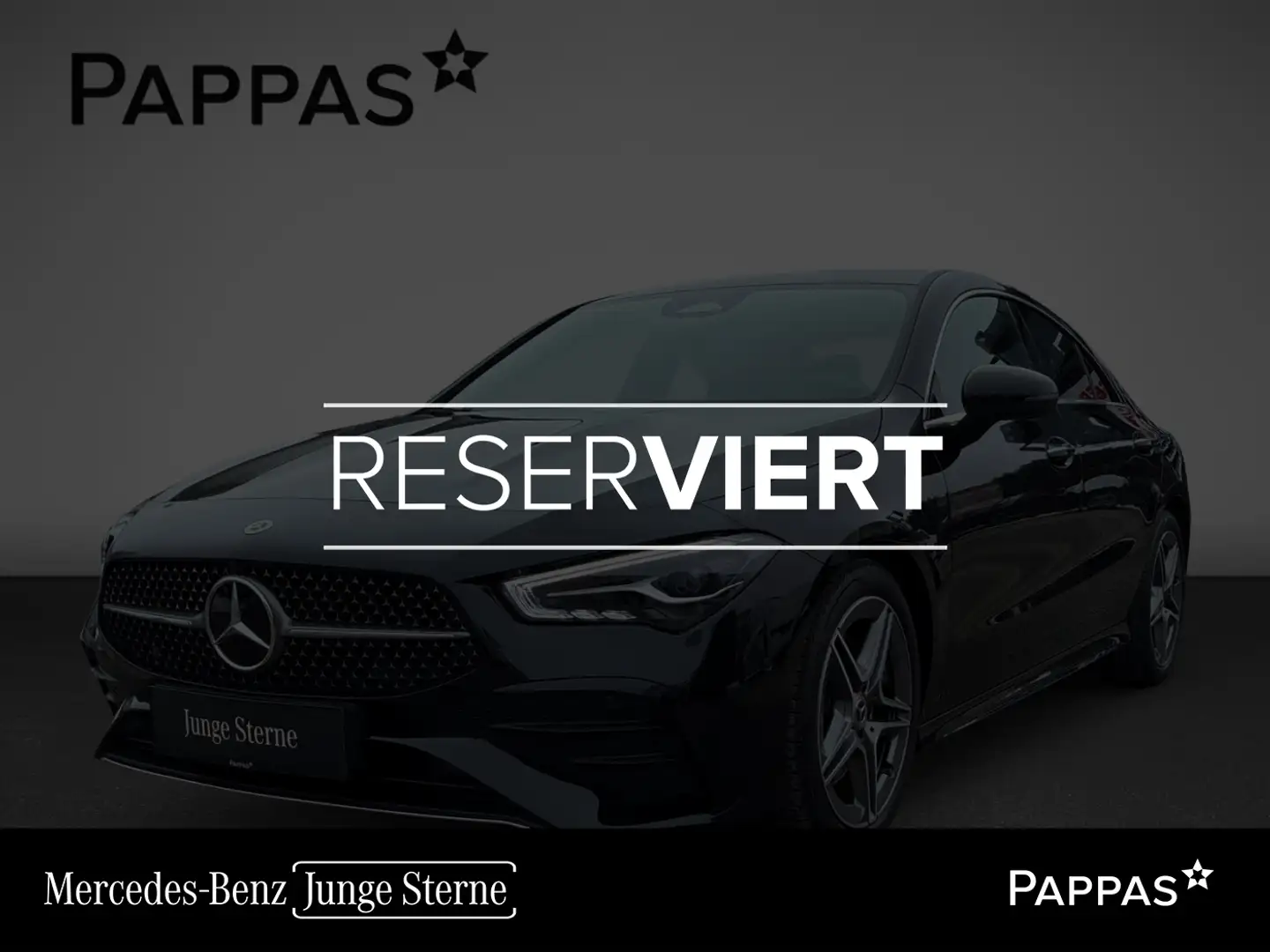 Mercedes-Benz CLA 200 d Coupé AMG Line Advanced Plus, Lenkradheizung Schwarz - 1