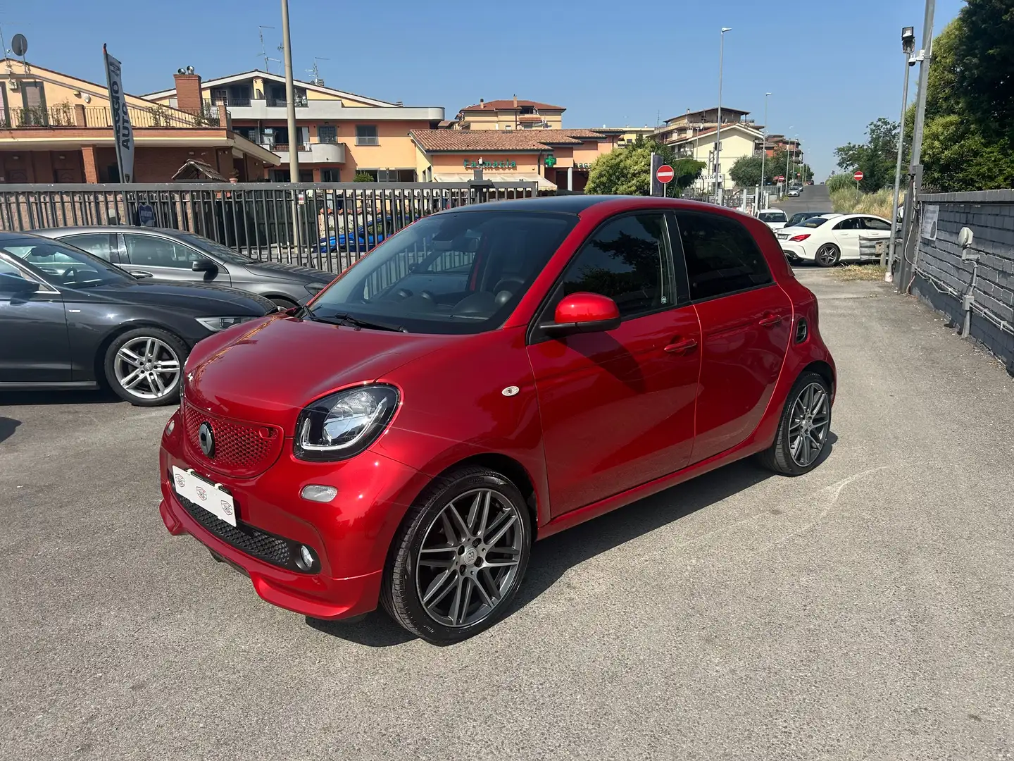 smart forFour 0.9 t Brabus Xclusive 109cv twinamic Rouge - 2