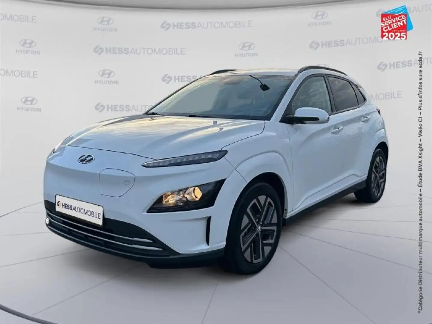 Hyundai KONA Electric 39kWh - 136ch Intuitive Weiß - 1