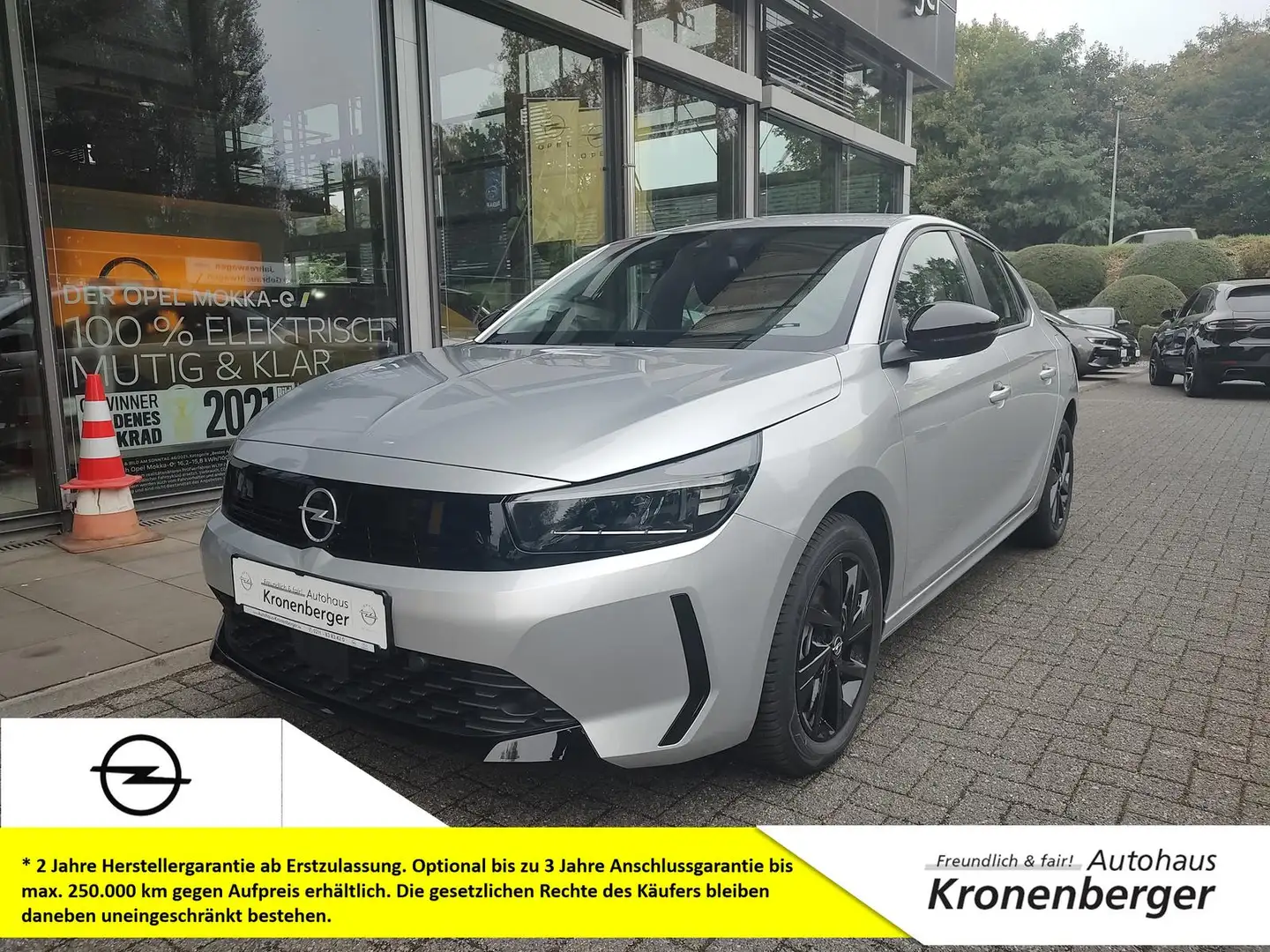 Opel Corsa F 1.2 Basis Automatik Allwetter Grau - 1