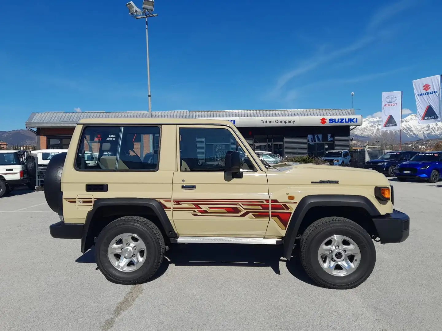 Toyota Land Cruiser GRJ 71 4.0 B 271CV A/T LX Beige - 2