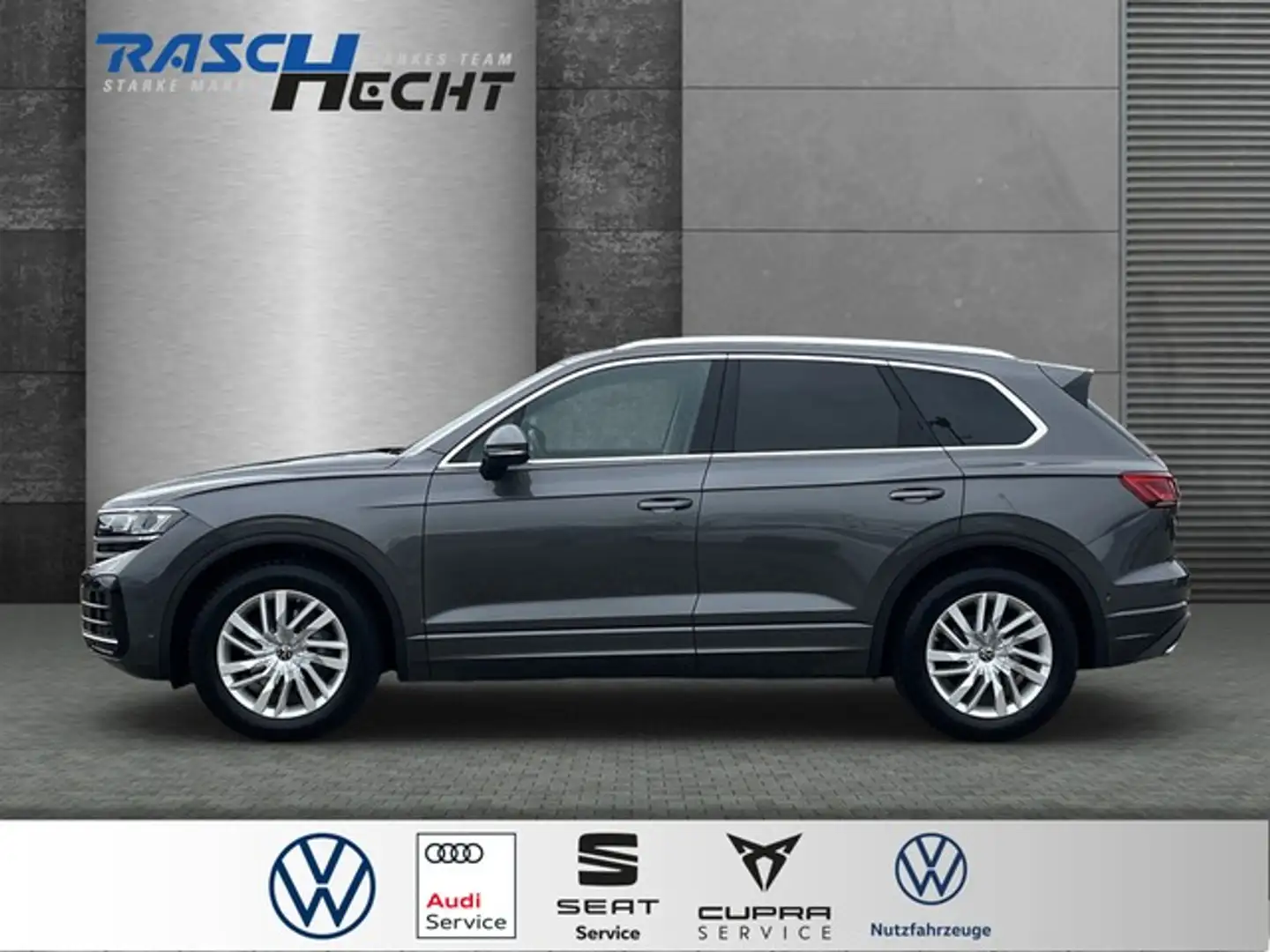 Volkswagen Touareg Elegance 3.0 TDI 4MOTION*AHK*LED*NAVI* Grau - 2