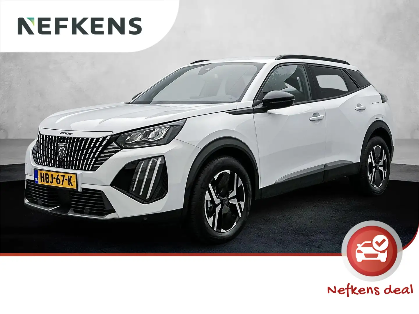 Peugeot 2008 136pk Hybrid Allure | AppleCarplay/Android | Camer Blanc - 1