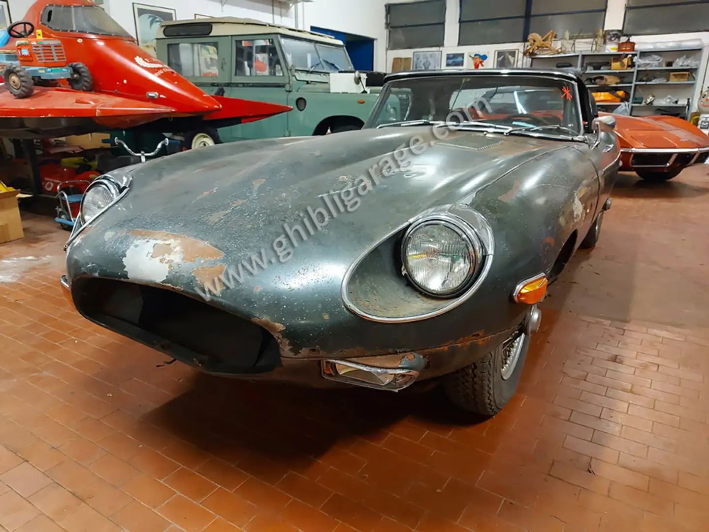 Jaguar E-Type Spider  4.2  Prezzo SCONTATO estivo Zöld - 2