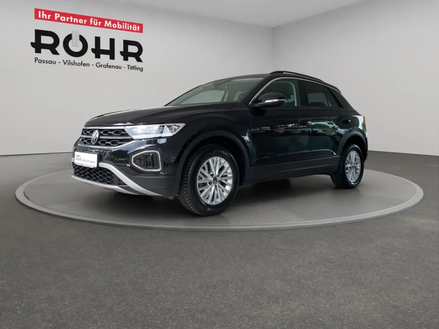 Volkswagen T-Roc Life (SHZ.NAVI.PDC.FRONT+LANE ASSIST.LED) 1.0 TSI Schwarz - 2